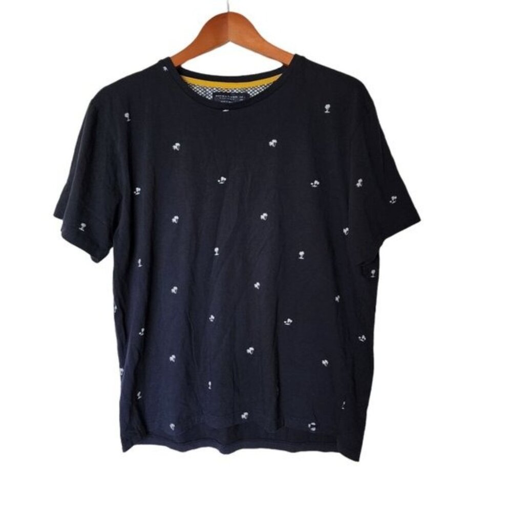 Denim & Flower Ricky‎ Singh Palm Tree Tee T-Shirt L Large - Picture 2 of 10